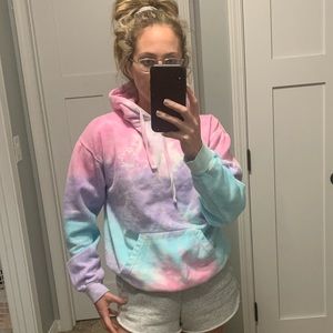 barstool tie dye hoodie